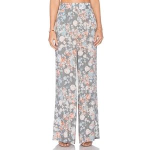 BCBGeneration Floral Wide-leg Palazzo Pants